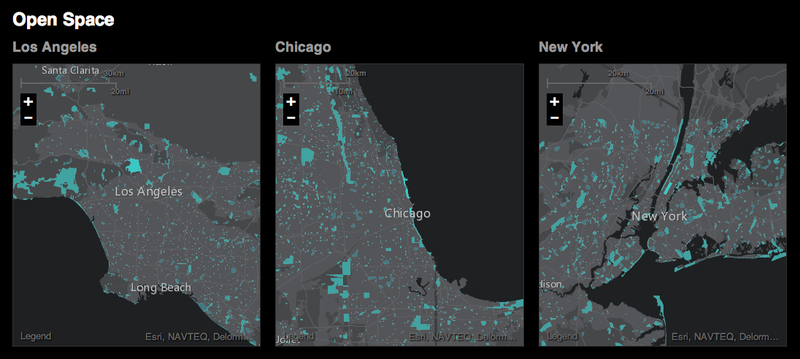 Illustration for article titled Un nuevo servicio te permite comparar ciudades mediante sus mapas